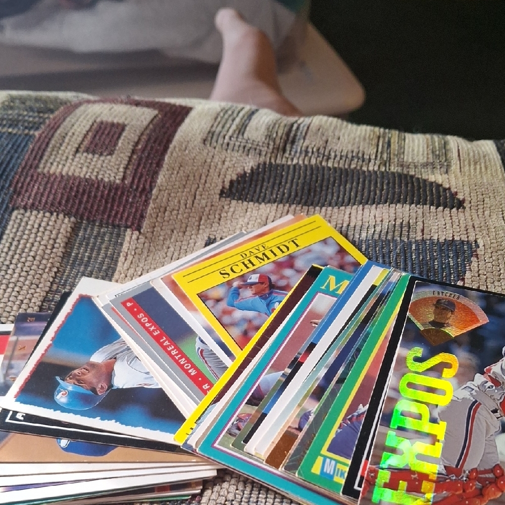 Vintage Baseball Card Lot - Multicolor Collectible Cards